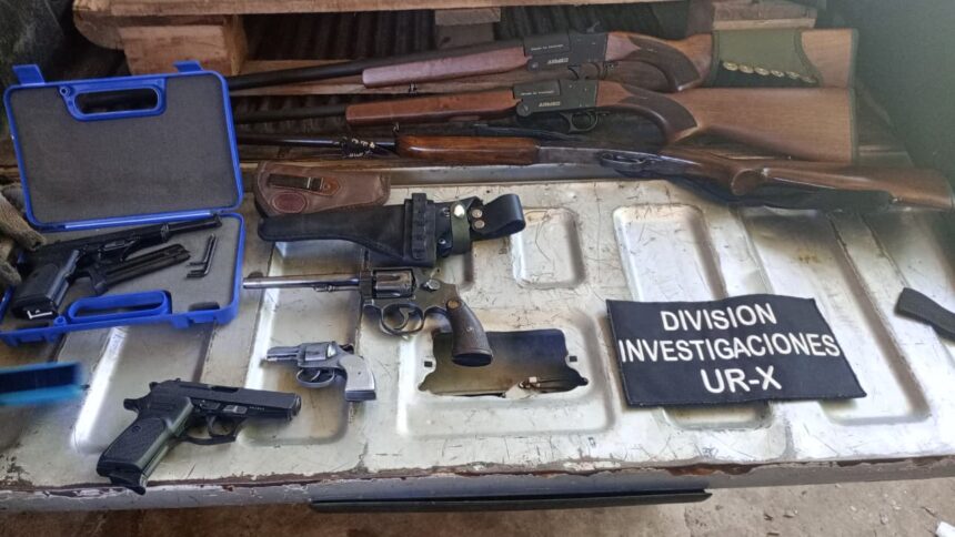 la-policia-lo-detecto-vendiendo-armas-por-whatsapp:-le-secuestraron-un-arsenal-y-mas-de-2-mil-municiones