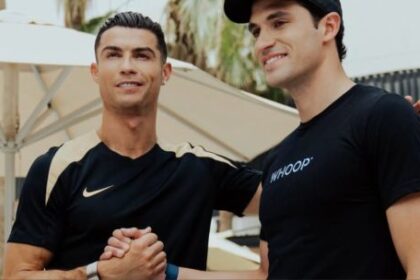 cristiano-ronaldo-invierte-en-whoop:-el-futuro-de-la-salud-ia-y-los-wearables