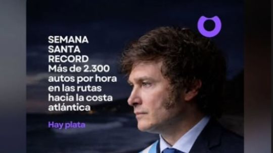 “hay-plata”:-milei-posteo-autoelogios-(semana-santa/pobreza)-y-las-respuestas-fueron-‘menos-elogiosas’
