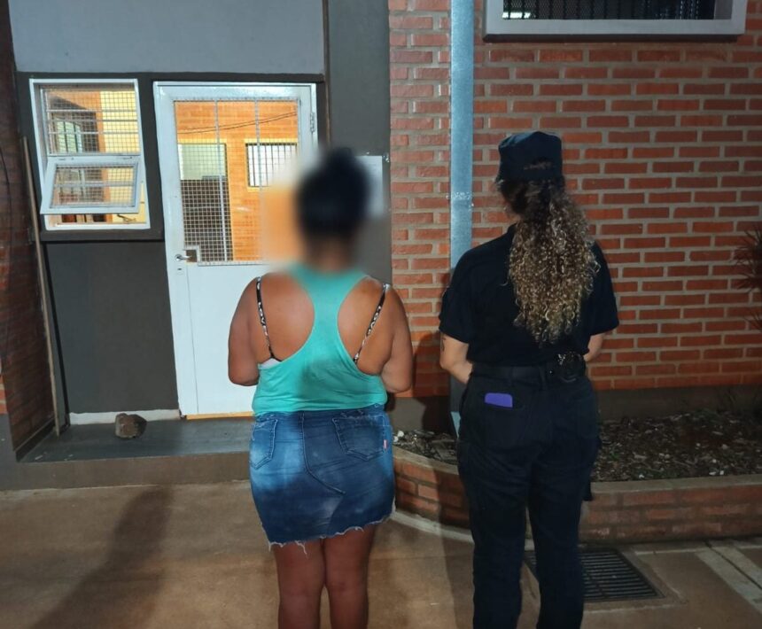 una-mujer-violo-una-restriccion-de-acercamiento-e-intento-ingresar-por-el-techo-a-la-casa-de-su-ex:-termino-detenida