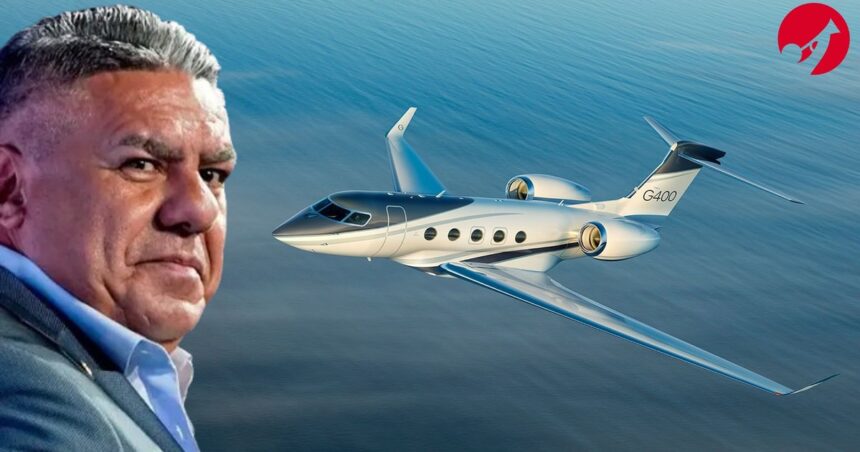 corrupcion-en-la-afa:-la-empresa-de-javier-faroni-es-la-duena-del-avion-de-lujo-que-uso-el-“chiqui”-tapia