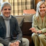 luis-caputo-se-reunio-con-maxima-zorreguieta,-de-visita-a-en-la-argentina-para-participar-del-foro-llao-llao