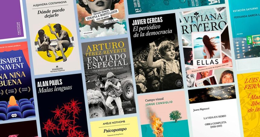 arturo-perez-reverte,-javier-cercas-y-viviana-rivero,-entre-los-20-nuevos-libros-de-mayo