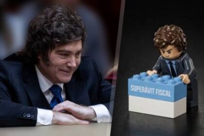 un-playmobil-jugando-con-legos:-el-video-de-javier-milei-para-saludar-por-el-dia-del-trabajador