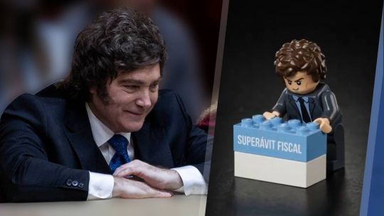 un-playmobil-jugando-con-legos:-el-video-de-javier-milei-para-saludar-por-el-dia-del-trabajador