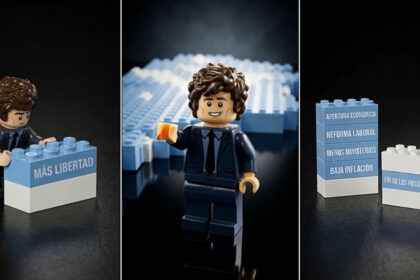 con-legos-y-el-como-protagonista,-el-llamativo-video-que-compartio-javier-milei-por-el-dia-del-trabajador