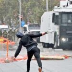 chile:-choques-con-la-policia-en-la-marcha-del-1o-de-mayo