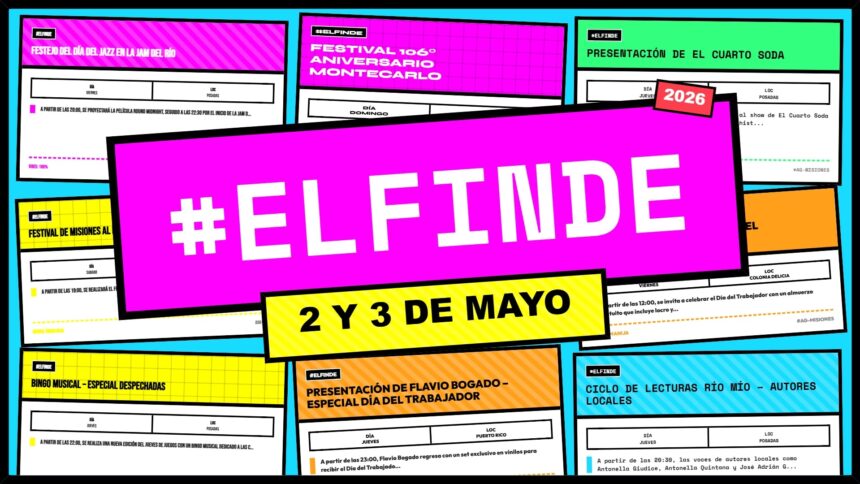 agenda-de-#elfinde-|-mira-lo-que-podes-hacer-este-fin-de-semana-en-misiones