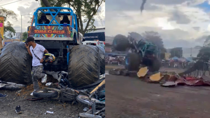 video-del-momento-exacto-cuando-conductora-de-monster-truck-perdio-el-control-del-vehiculo-y-atropello-a-al-menos-20-personas-en-popayan