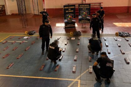 tras-tirotearse-con-la-policia,-narcos-abandonaron-mas-de-70-kilos-de-marihuana-en-un-monte-de-san-ignacio