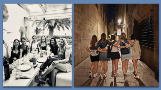 las-fotos-del-viaje-de-bettina-angeletti-con-sus-amigas-a-espana