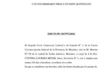 el-juzgado-civil,-comercial,-laboral-y-de-familia-n°-2-cita-y-emplaza-a-herederos,-acreedores-y/o-a-todos-los-que-se-consideren-con-derechos,-sobre-los-bienes-dejados-por-el-causante-sr.-eberhardt-jorge