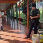 obera-|-una-culebra-aparecio-dentro-de-una-escuela-y-causo-revuelo-entre-los-alumnos