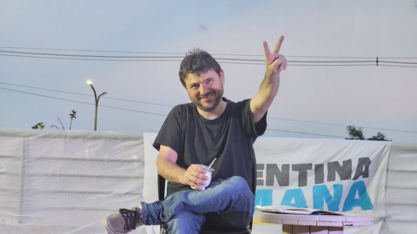 militantes-de-grabois-cortaron-la-ruta-12-en-reclamo-de-luz-en-una-propiedad-privada
