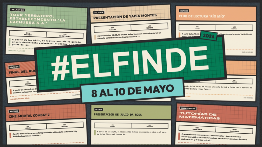 agenda-de-#elfinde-|-mira-lo-que-podes-hacer-este-fin-de-semana-en-misiones