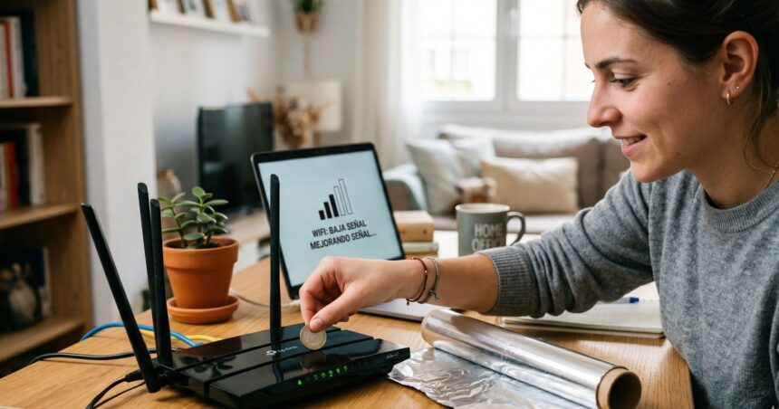 mito-o-realidad:-que-hay-de-cierto-en-que-poner-una-moneda-sobre-el-router-mejora-el-wifi