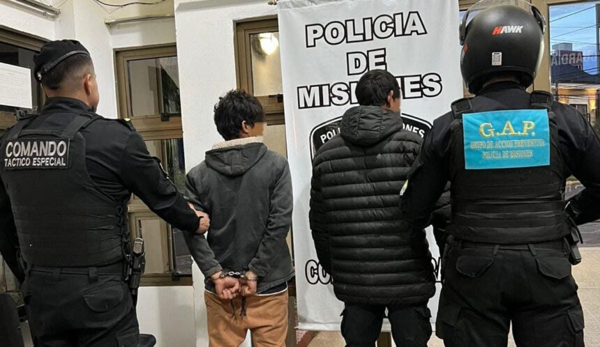 operativos-en-posadas:-cuatro-detenidos-por-robos,-hurto-y-amenazas-y-una-moto-recuperada
