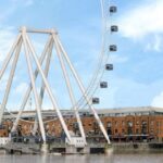 una-de-las-mayores-constructoras-del-pais-pidio-su-concurso:-amplio-el-monumental-y-ahora-instala-la-rueda-de-puerto-madero