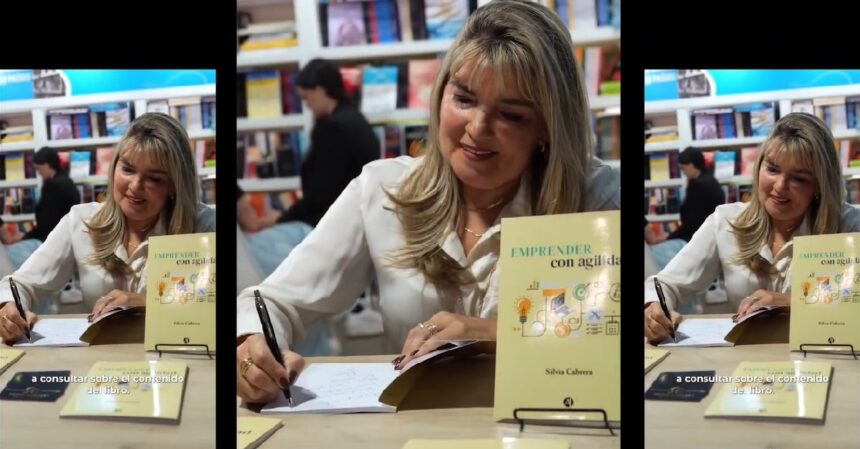 silvia-cabrera-participo-en-la-feria-internacional-del-libro-y-presento-“emprender-con-agilidad”