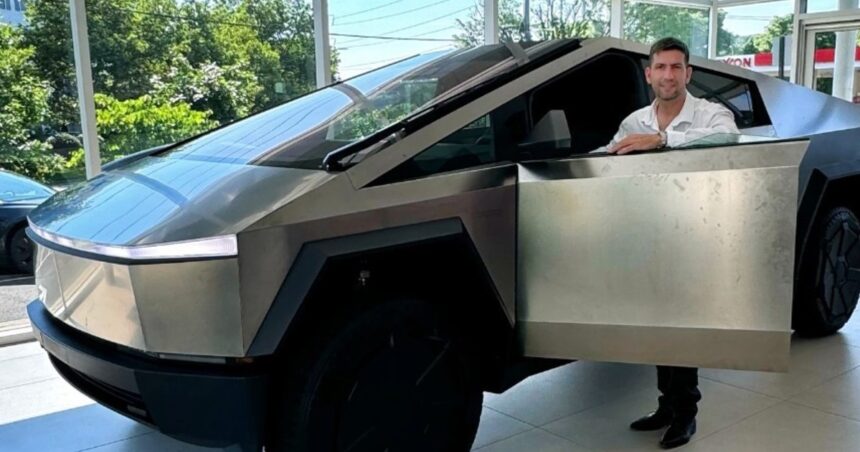 “para-los-radikukas-de-jujuy”:-el-posteo-del-diputado-que-aparecio-en-el-congreso-con-un-tesla-cybertruck