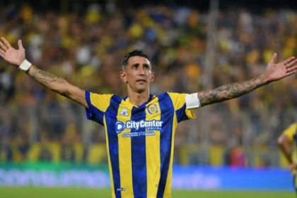 “caretas”:-la-dura-respuesta-de-angel-di-maria-contra-diego-milito-por-las-quejas-contra-el-arbitraje-en-rosario-central-racing