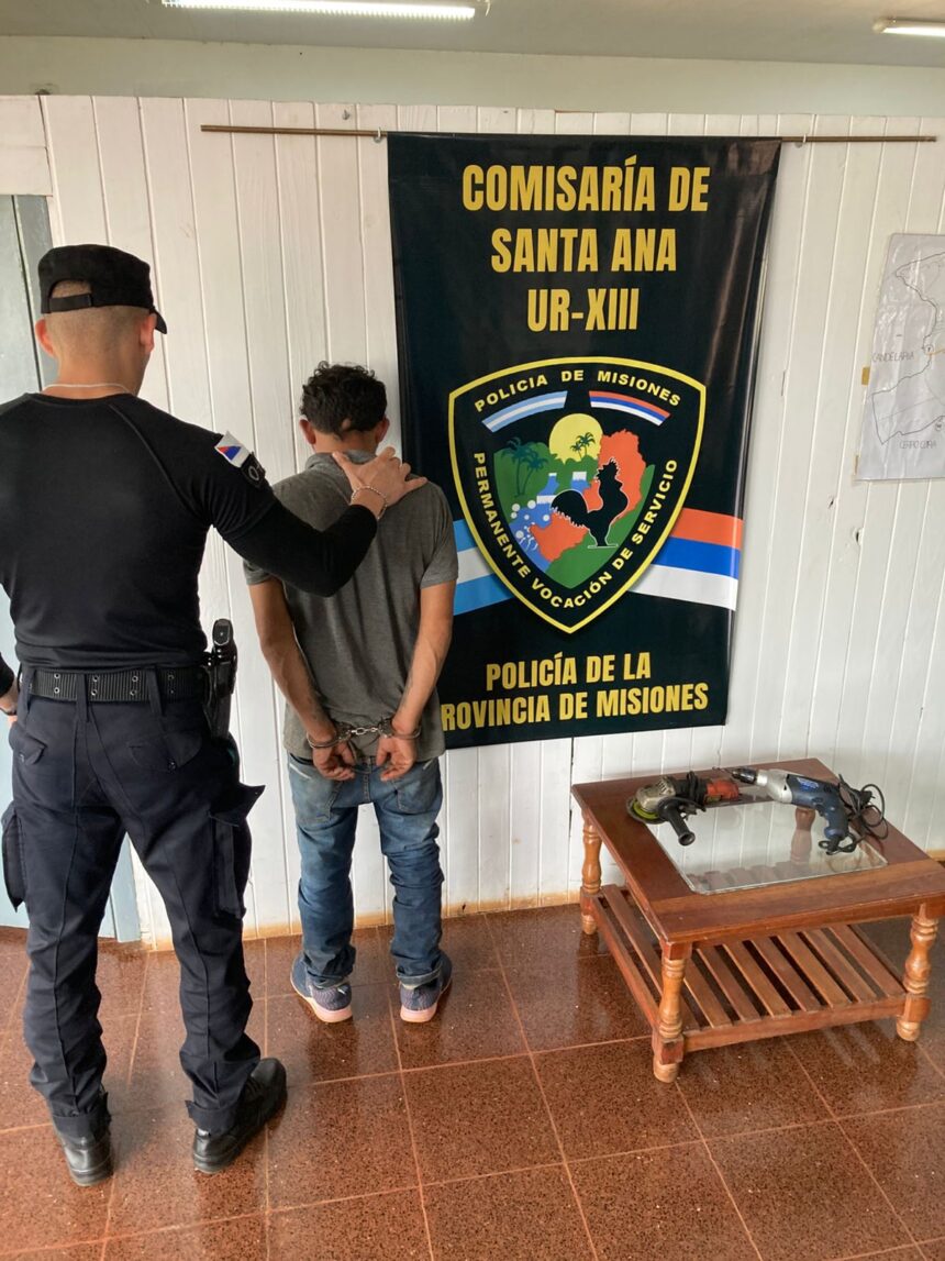 volvio-a-delinquir-horas-despues-de-recuperar-la-libertad-y-termino-nuevamente-detenido-en-santa-ana