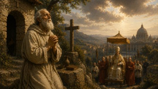 san-pedro-celestino,-el-humilde-ermitano-que-renuncio-al-trono-papal-por-amor-a-la-oracion