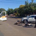 posadas-|-una-camioneta-choco-contra-una-moto-y-dos-adolescentes-fueron-hospitalizadas