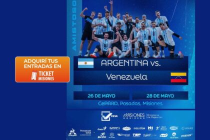 ticket-misiones-|-horario-confirmado-para-el-voley-internacional:-argentina-y-venezuela-se-enfrentan-en-el-cepard-y-no-te-podes-quedar-afuera