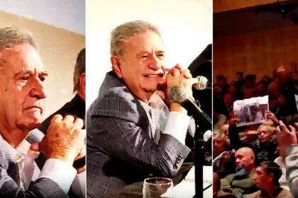 duhalde-reaparecio-en-lanus-para-la-presentacion-de-un-libro-sobre-su-gestion-como-gobernador,-pero-sufrio-un-mal-momento