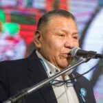 la-asuncion-de-un-sindicalista-en-chubut-reunio-a-un-gobernador,-empresarios,-diputados-y-gremialistas