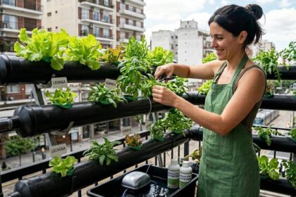 revolucion-verde-en-el-balcon:-que-es-la-hidroponia-y-como-armar-una-huerta-sin-tierra-en-casa