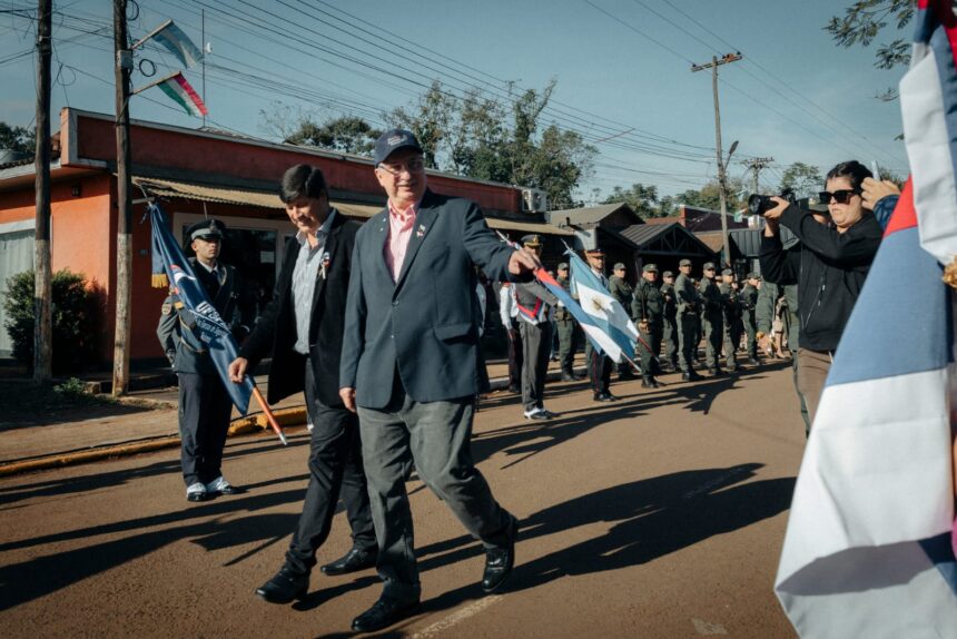el-gobernador-hugo-passalacqua-encabezo-el-acto-por-el-80°-aniversario-de-el-soberbio:-“solamente-juntos-se-logran-las-cosas”