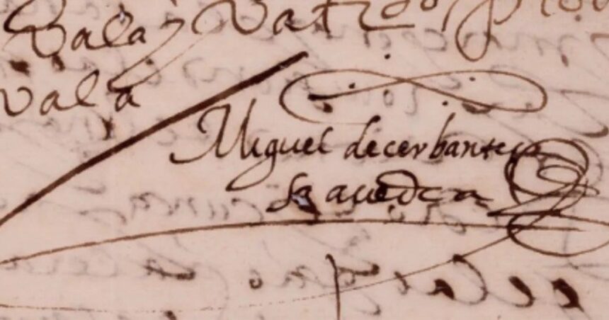 intentan-evitar-que-se-subaste-esta-semana-una-carta-de-miguel-de-cervantes-de-1593