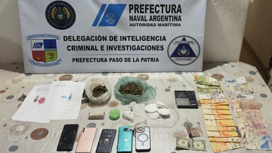 golpe-al-narcomenudeo:-prefectura-desbarato-un-bunker-de-drogas-en-corrientes