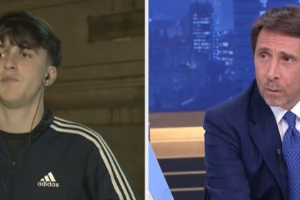 eduardo-feinmann-volvio-a-cuestionar-la-toma-de-colegios-en-tv-y-cruzo-al-nieto-de-nestor-pitrola:-“me-alegra-que-seas-menos-trosko-que-tu-abuelo”