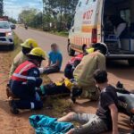 el-soberbio-|-dos-motocicletas-chocaron-sobre-la-ruta-provincial-2-y-tres-personas-resultaron-heridas