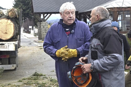 el-intendente-de-bariloche-agarro-una-motosierra-y-corto-los-historicos-pinos-de-la-costanera:-“tenemos-que-mostrar-nuestro-lago”