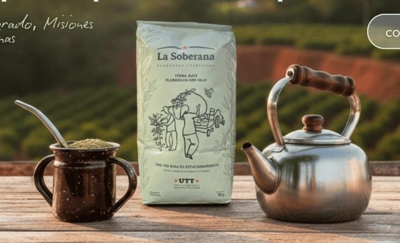 productores-presentaron-en-encuentro-misionero-“la-soberana”,-la-yerba-campesina-y-agroecologica-de-misiones