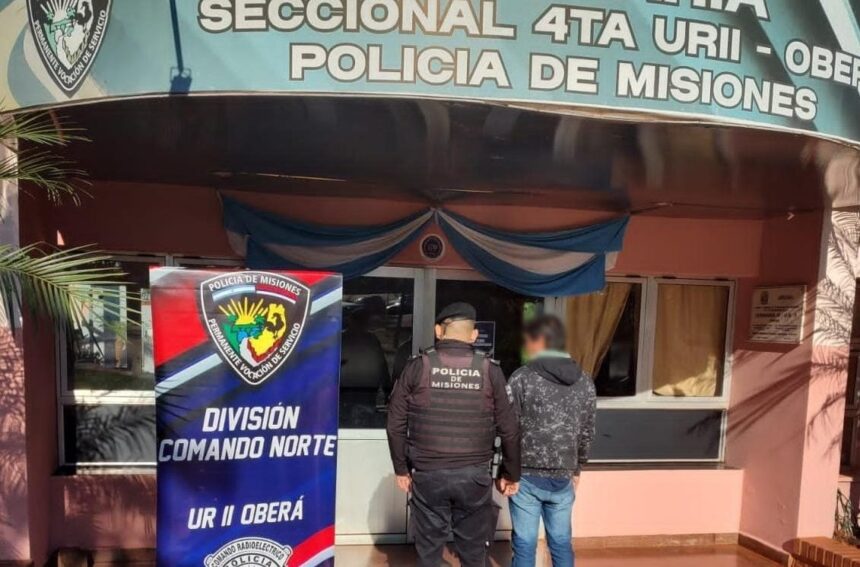 detuvieron-a-un-“mechero”-acusado-de-robar-prendas-de-vestir-en-un-comercio-de-obera