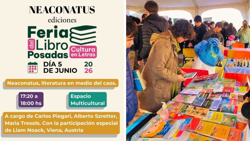 la-editorial-independiente-misionera-neaconatus-se-presentara-en-la-feria-del-libro-con-una-propuesta-de-debate-literario:-“estaremos-dialogando-sobre-literatura-en-medio-del-caos”