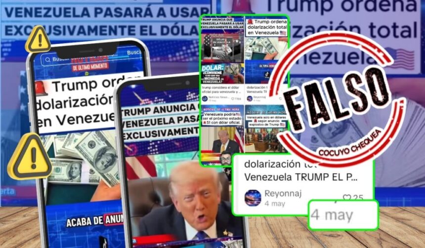 el-bolivar-sigue-vigente:-falsos-noticieros-en-tiktok-vuelven-a-difundir-falsa-dolarizacion-en-venezuela