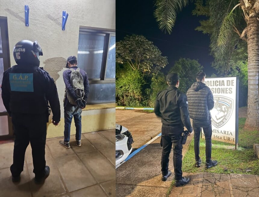 posadas:-patrullajes-nocturnos-dejaron-siete-detenidos-por-disturbios,-maniobras-peligrosas-y-violencia-familiar