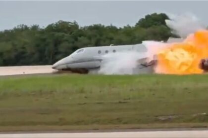 tragedia-aerea-en-republica-dominicana:-dos-tripulantes-fallecieron-tras-la-caida-de-un-jet-ejecutivo