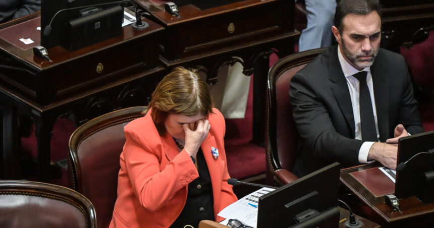 bullrich-no-junta-los-votos-para-la-agenda-de-milei,-hay-aliados-en-rebeldia-y-solo-avanzan-los-pliegos-judiciales