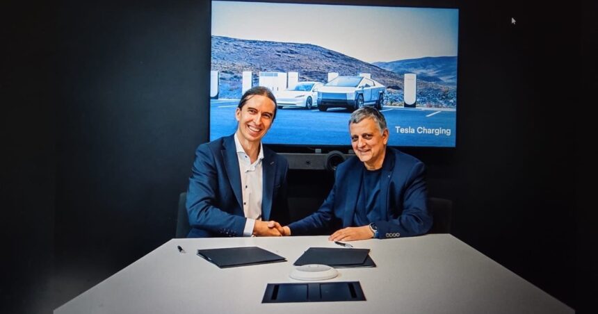 acuerdo-entre-ypf-y-tesla-en-estados-unidos:-cargadores-electricos-rapidos-y-almacenamiento-de-energia