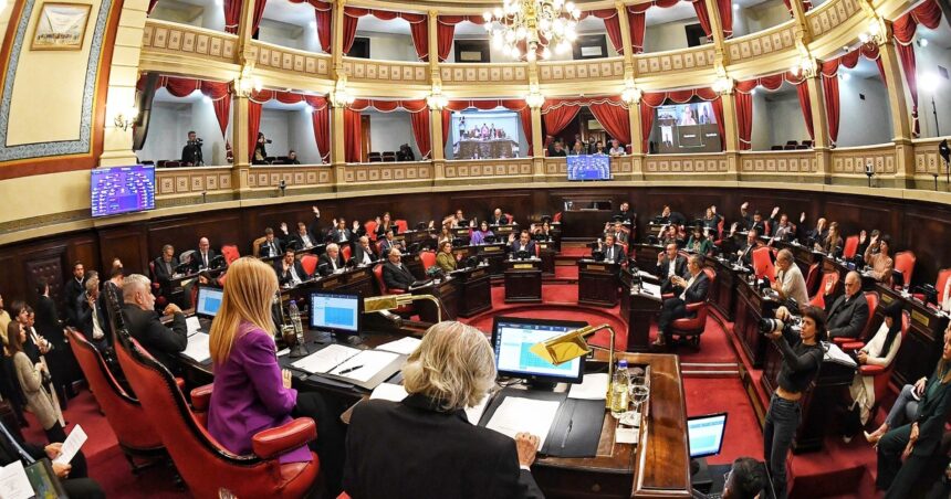 tras-seis-meses-de-paralisis,-el-senado-bonaerense-tiene-su-primera-sesion-del-ano:-bronca-del-kirchnerismo-duro-y-libertarios-por-los-proyectos-que-se-tratan