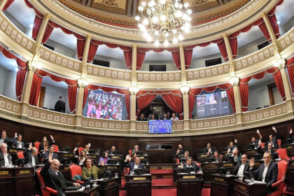 con-gritos,-cruces-y-cortes-de-microfono,-la-interna-del-pj-se-colo-en-la-primera-sesion-del-ano-en-el-senado-bonaerense