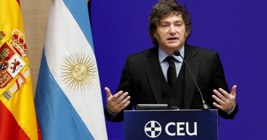 javier-milei-y-sus-medidas,-en-vivo:-“si-yo-fuera-peronista-habria-calles-con-mi-nombre”,-la-chicana-del-presidente-a-la-oposicion-en-su-visita-a-espana