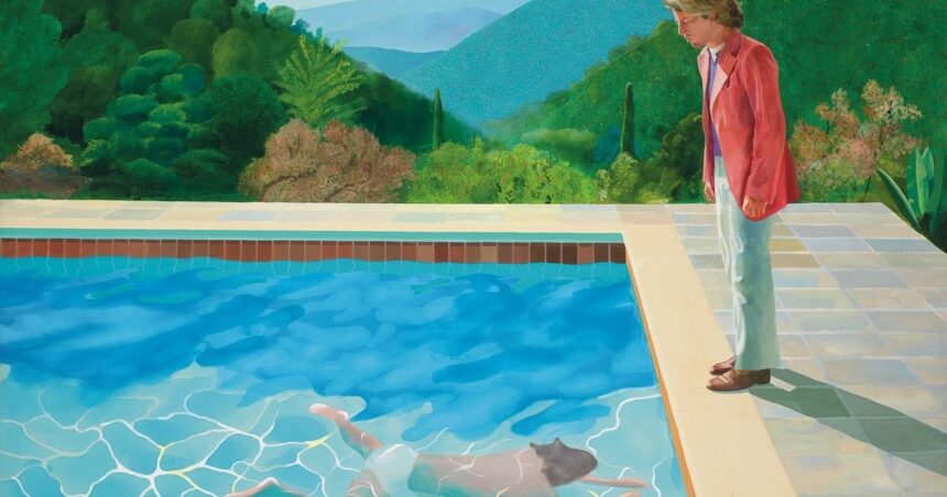 david-hockney,-el-artista-que-pudo-ver-como-su-obra-se-vendia-en-cientos-de-millones-de-dolares